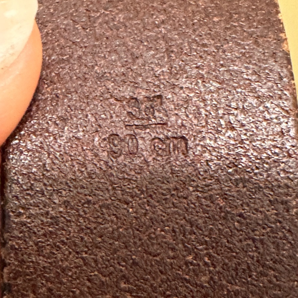 Men’s Coach Bleecker Street leather belt - Picture 2 of 8